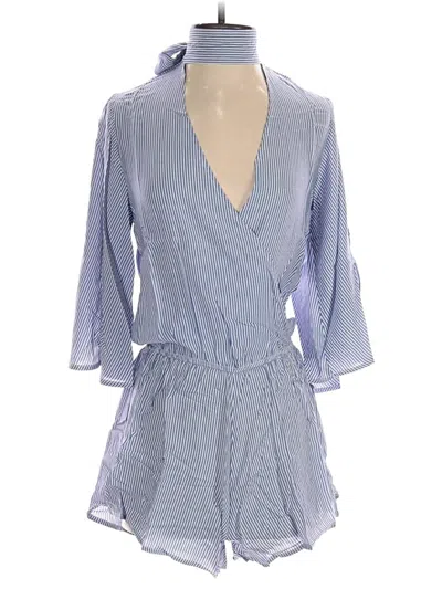 Pre-owned Blue Life Romper In Blue