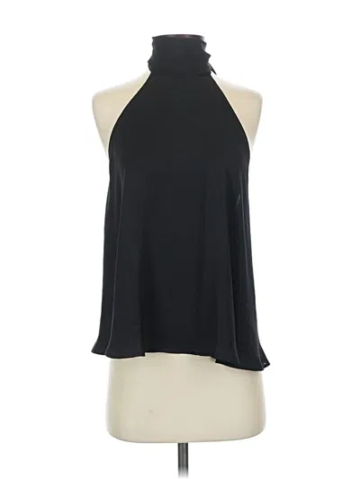 Pre-owned Blue Life Sleeveless Blouse In Black