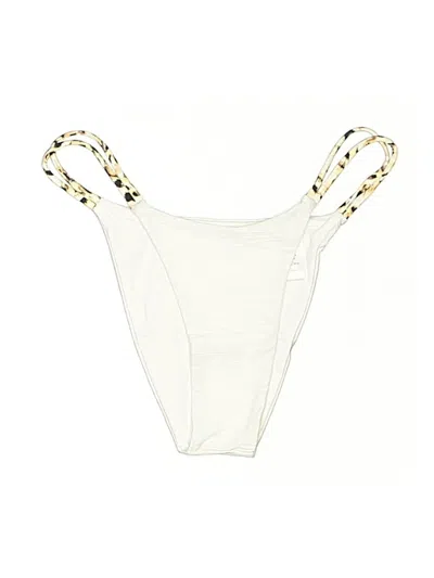 Pre-owned Blue Life Swimsuit Bottoms In Ivory