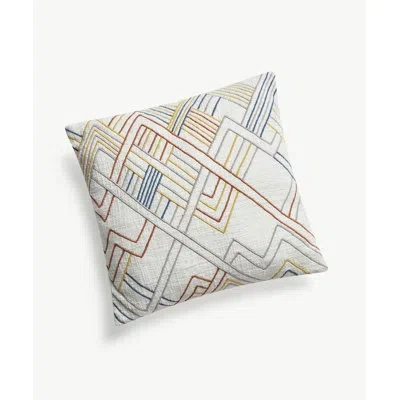 Blue Loom Blueloom Savanah Pillow, (18x18) , Multi