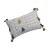 Blue Loom Marlowe Rectangular Throw Pillow In White