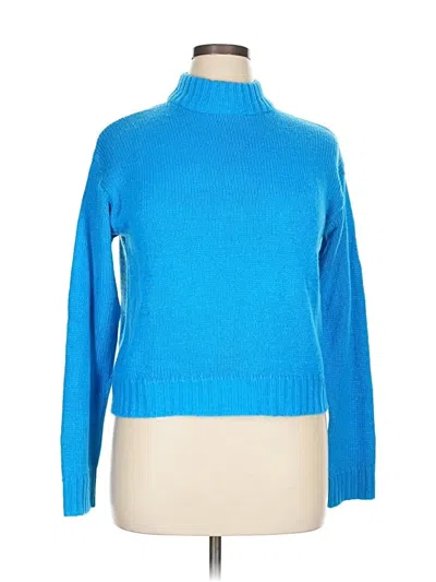 Pre-owned Blue Note Turtleneck Sweater In Blue