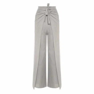 Blue Nude Women's Neutrals Casa Tie Wrap Pant In Clay In Sand