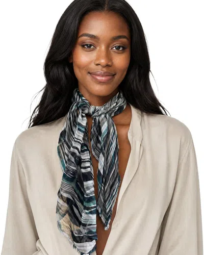 Blue Pacific Bl Stripes Neckerchief In Multi