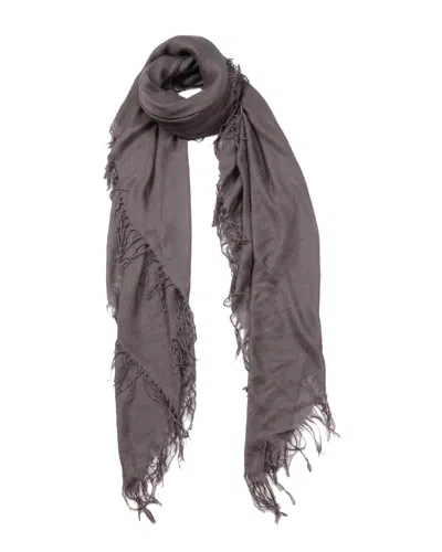 Blue Pacific Cashmere-blend Scarf In Gray