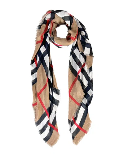 Blue Pacific Classic Plaid Scarf