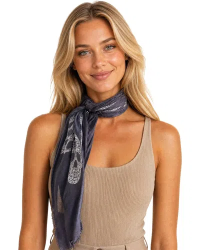 Blue Pacific Frida Cashmere-blend Neckerchief In Multi
