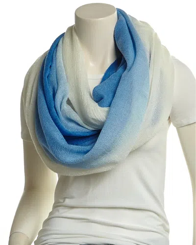 Blue Pacific Gauze Infinity Scarf