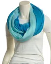 Blue Pacific Gauze Infinity Scarf