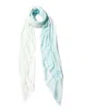 Blue Pacific Glitter Cashmere-blend Scarf