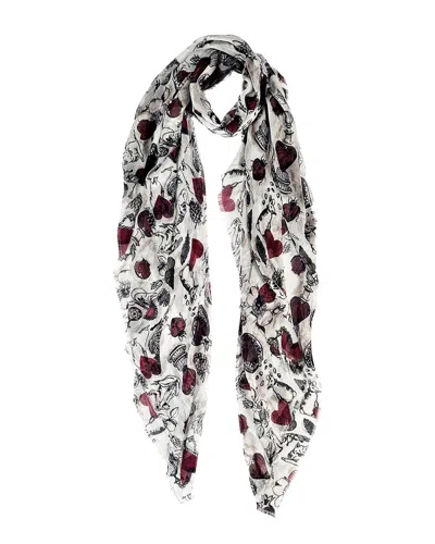 Blue Pacific Hearts Scarf