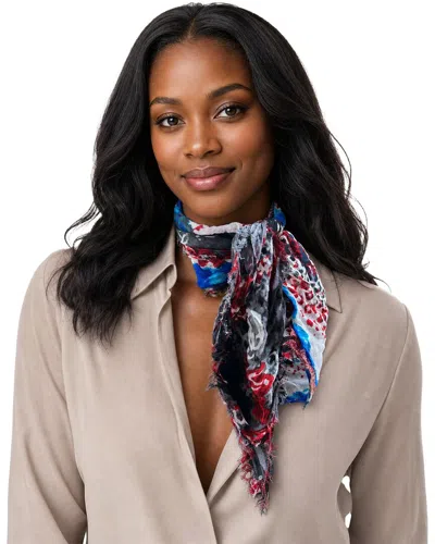 BLUE PACIFIC BLUE PACIFIC LEOPARD ROSE NECKERCHIEF