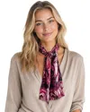 Blue Pacific Roses Neckerchief In Multi