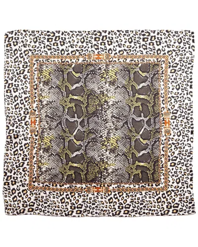 BLUE PACIFIC BLUE PACIFIC SAFARI SILK SQUARE NECKERCHIEF