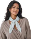 Blue Pacific Solid Cashmere-blend Neckerchief In Pink