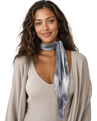 Blue Pacific Tie-dye Cashmere-blend Neckerchief In Multi