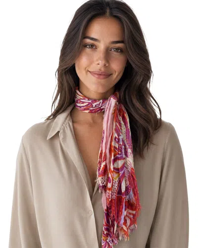Blue Pacific Tiki Neckerchief In Multi