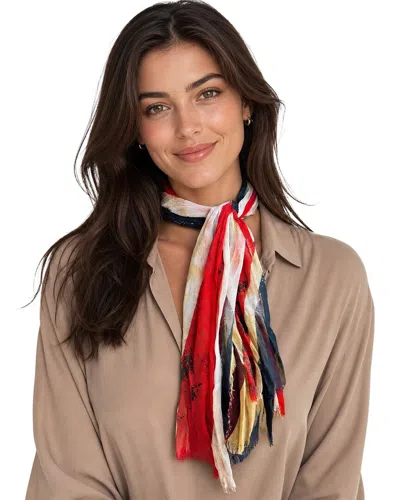 Blue Pacific Union Jack Neckerchief In Multi