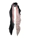 Blue Pacific Vintage Dip-dye Ombre Cashmere-blend Scarf In Grey