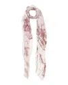 Blue Pacific Vintage Floral Sketch Scarf