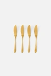 Blue Pheasant Alba Cheese Spreaders In Yellow