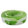 Blue Pheasant Beatrix Swirled Resin Bowl, Set Of 2 In Green