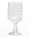 Blue Pheasant Claire Clear Wine Glasses, Set Of 6 In Transparent