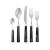 Blue Pheasant Colson Flatware Set In Silver