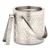 Blue Pheasant Conway Ice Bucket In Metallic