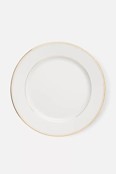 Blue Pheasant Hannah Salad Plate In White