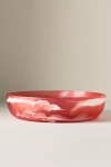 Blue Pheasant Hugo Large Resin Serving Bowl In Red