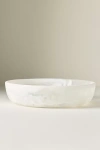 Blue Pheasant Hugo Large Resin Serving Bowl In White