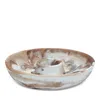 Blue Pheasant Hugo Resin Chip And Dip Bowl In Brown