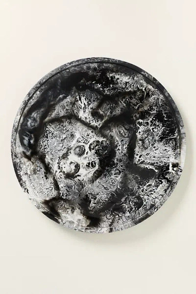 Blue Pheasant Hugo Resin Lazy Susan, 24 Inch In Gray