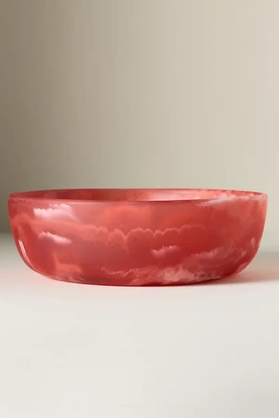 Blue Pheasant Hugo Resin Serve Bowl, Set Of 2 In Red