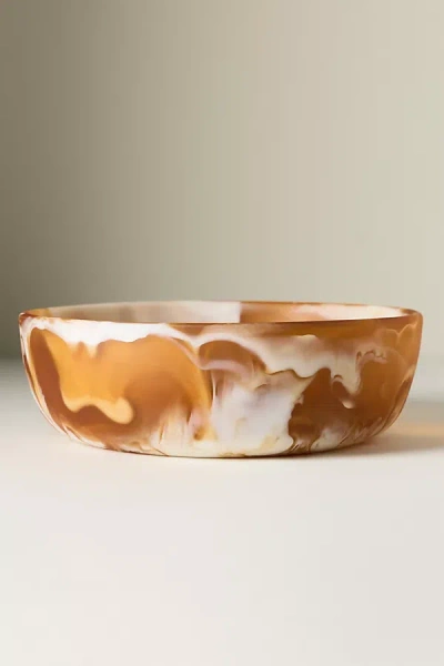 Blue Pheasant Hugo Resin Serve Bowl, Set Of 2 In Brown