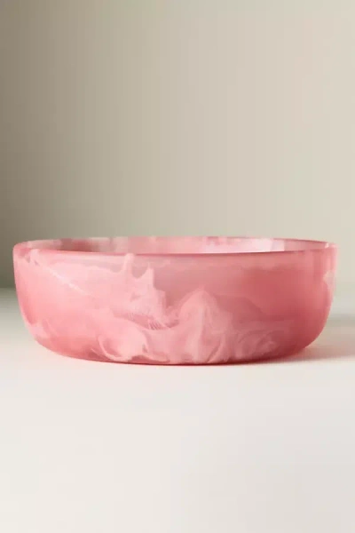 Blue Pheasant Hugo Resin Serve Bowl, Set Of 2 In Pink