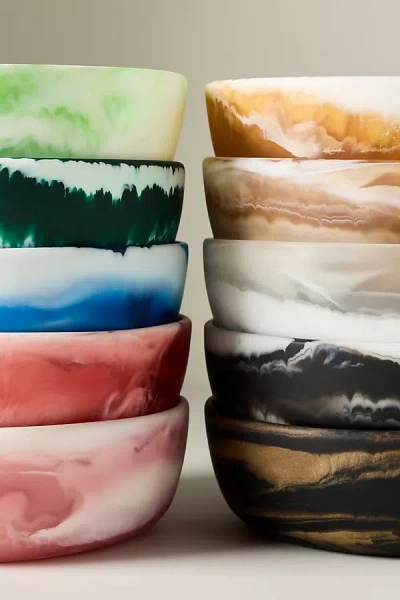 Blue Pheasant Hugo Resin Serve Bowl, Set Of 2 In Multi