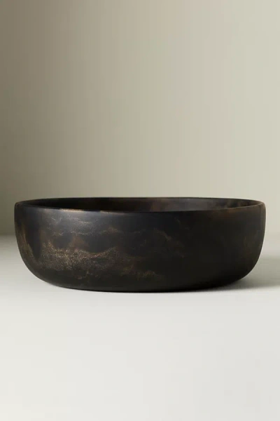 Blue Pheasant Hugo Resin Serve Bowl, Set Of 2 In Brown