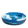 Blue Pheasant Hugo Resin Serving Bowl In Blue