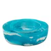 Blue Pheasant Hugo Resin Serving Bowl In White
