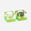Blue Pheasant Jette Pinch Bowl In Chartreuse In Multi