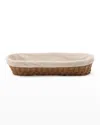 Blue Pheasant Lasata Small Oblong Trays, Set Of 2 In Brown