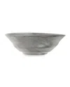 Blue Pheasant Marcus Cement Glaze Pasta/soup Bowls, Set Of 4 In Gray
