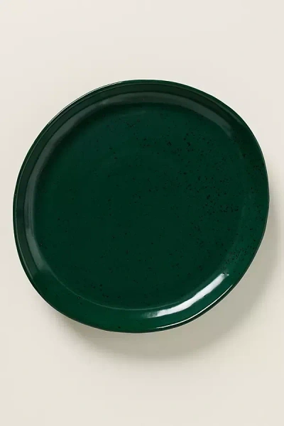 Blue Pheasant Marcus Dinner Plates, Set Of 4 In Green