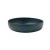 Blue Pheasant Marcus Large Round Serving Bowl In Midnight Teal