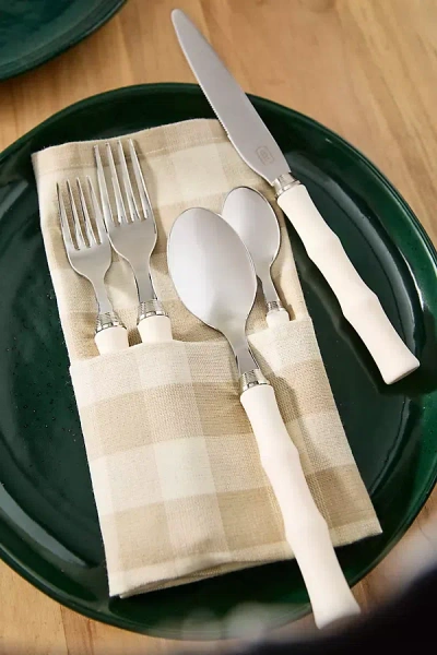 Blue Pheasant Montecito 5-piece Place Setting In Silver