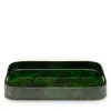 Blue Pheasant Nelson Bar Tray In Emerald Gloss