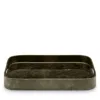 Blue Pheasant Nelson Bar Tray In Gray Gloss