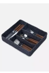 Blue Pheasant Voru Flatware Tray In Blue